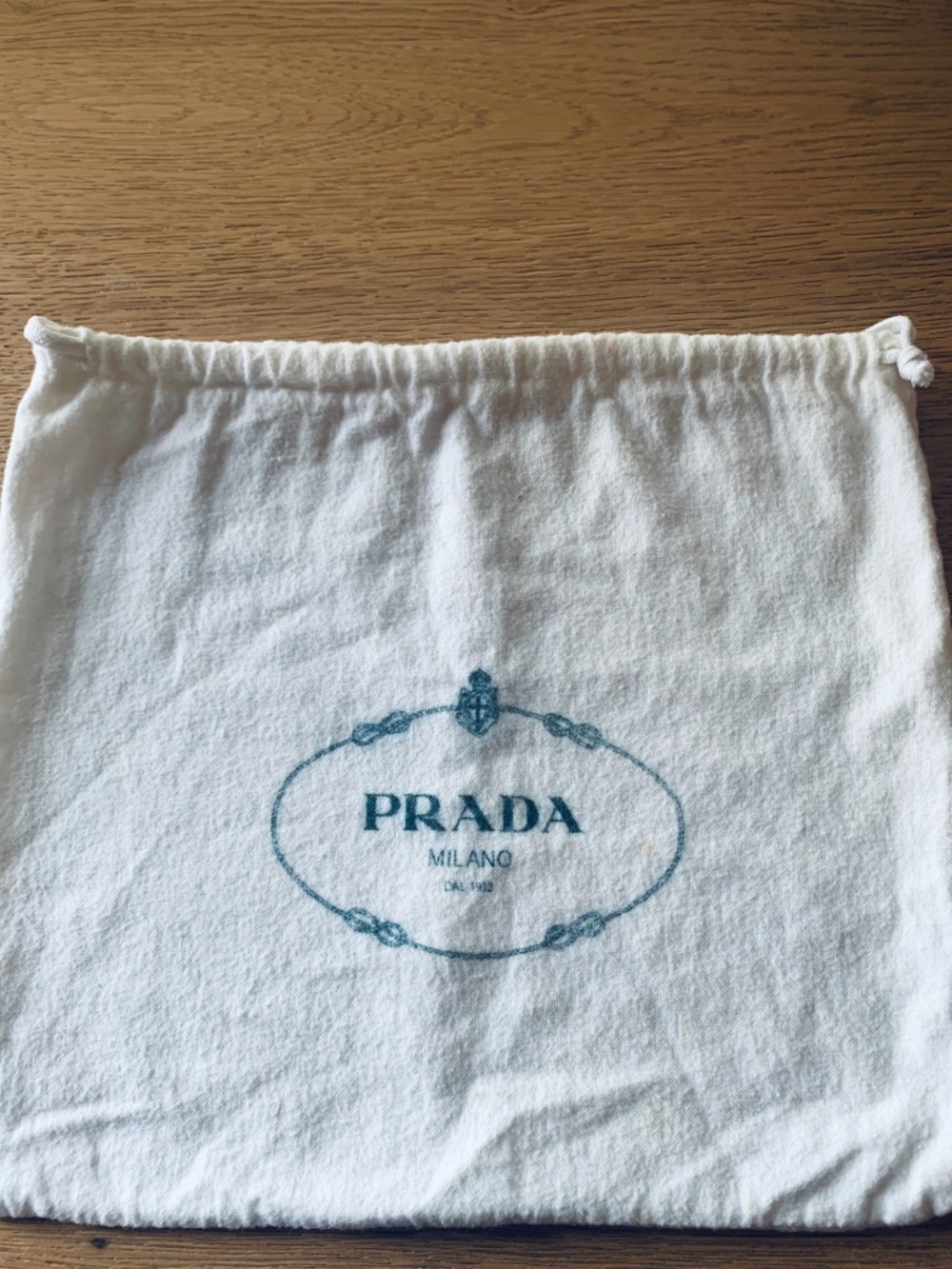 ♦️Prada Milano Soft Cotton Dustbag for crossbody